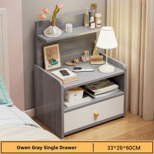 Wide Storage Drawer Bedside Cabinet
