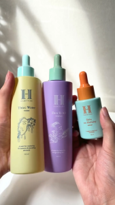 Habitude Prime Plump Power Trio (3-Step Skincare Bundle) Toner Essence Niacinamide Serum for Oily Sensitive Dull Skin