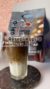 Dragon Fruit Brand Kopi-O Original | No Sugar | Kosong | Tanpa Gula | 20g x 15 Sachets | Kopitiam Golden Roasted with Liberica (85)