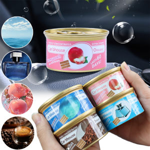 น้ำหอมปรับอากาศในรถยนต์แบบกระป๋องบล็อกไม้น้ำหอมปรับอากาศน้ำหอมกลิ่นมะลิตกแต่งรถด้วยเส้นใยกลิ่นมะลิ