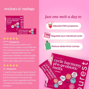 Purest Co Cycle Harmony Pre+Probiotic Melts (Menstrual Health and Relief)