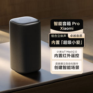 Xiaomi Smart Speaker pro AI Model Question Answering Bluetooth Infrared Remote Control Metal Shell Voice Control Touch Screen