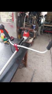 แฮนด์  แฮนจับ ด้ามจับ ด้ามตัดหญ้า Handlebar [ V.3 ท่อขนาด 19 มม.หนา 2.0 มม.] สำหรับเครื่องตัดหญ้าสะพายบ่า ทุกรุ่น ทุกยี่ห้อ   ไซส์ S M L XL XXL  รองรับไกเร่ง มัลติฟังชั่น - Lazada