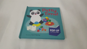 Potty Time Pop Up Story Book For Kids to Start Potty Training