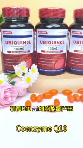 DYVIRE Super CoQ10 Ubiquinol 100mg 90 Softgels Supports Heart Health 8x Better Absorption Dietary Supplement
