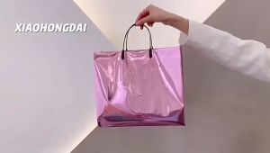 TOTE BAG HAMPERS METALIC DOFF / TOTE BAG HAMPERS HOLOGRAM