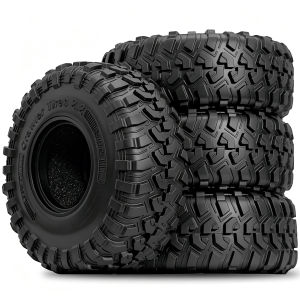 4 Chiếc Lốp Xe Crawler 2.2 Inch Dành Cho Axial SCX10 D90 TF2 Tamiya CC01 Traxxas TRX4 1/10 RC Rock Crawler Phụ Tùng Nâng Cấp Bằng Cao Su