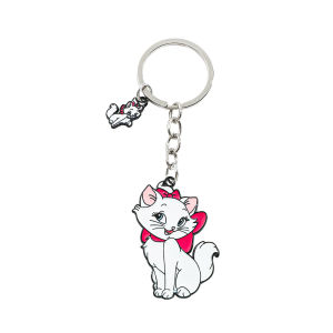 Bandai | Marie Cat Keychain Cute Anime Figure Kawaii Schoolbag Pendant Toy Gift for Friends