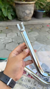 CHROME CROME CELUP ORIGINAL JAGANG STANDAR SAMPING GL MAX PRO SERIES GL 100 GL100 MP MEGAPRO LAMA HIU