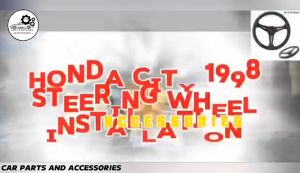 CPA (35cm) 5156A 14 Universal Racing Steering Wheel Aluminum with Horn Button for Car