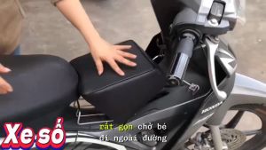 CỤC ĐÔN NỆM XE AIRBLADE  PCX AN TOÀN CHO BÉ  KHÔNG CẦN BẮT ỐC VÍT  CỤC ĐÔN NGỒI XE TAY GA AIRBLADE  PCX