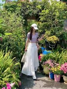 La Chapelle | Chân Váy Dài A-Line Nếp Ly Có Sequin