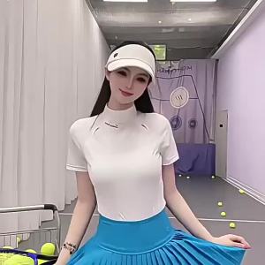 SWAN LOVE GOLF | Sun Protection Small-Face-Enhancing Breathable Ball Cap