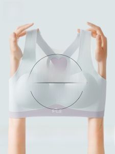 Miiow | MiiOW Cat Girl Sports Bra Shockproof Vest High School Female Students Underwear Full Cup Y Shaped Strap Summer Thin Cup Style