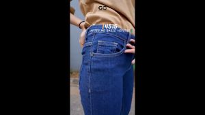 GOJINIEJEANS - Basic Skinny Hipster - 4515 - AFTER ME