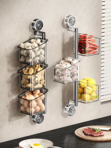 TIANDIYU | Multifunctional Garlic And Ginger Wall Storage Bin