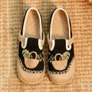 JIFANPAUL | Soft Sole Womens Fishermans Canvas Shoes