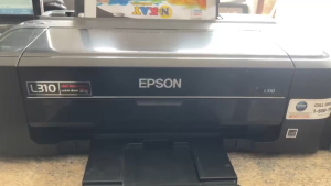 Printer Ink Jet Epson L310 (second) normal + tinta Original