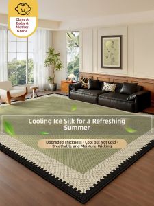 Summer New Model Ice Silk Retro Style Carpet