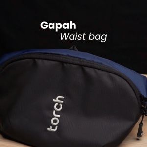 Torch Gapah Waistbag Simpel Casual Tas Pinggang Selempang Waterproof