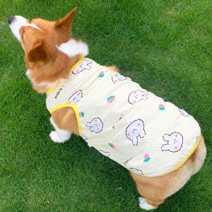 Lightweight Summer Sun Protection Vest for Small to Medium Dogs like Corgi Shiba Inu Schnauzer Bichon Puppy Milk Dog