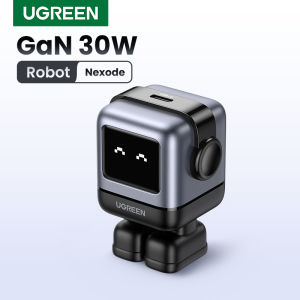 【Nexode】UGREEN Uno 30W RoboGaN Fast Robot Charger RG for iPhone 16 15 14 Pro Max Samsung S24 S23 Ultra Model:15550 Robo Gan - Lazada