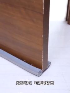 COLOGO 🥇 Door Seal Strip Dust Blocker Inserted Sealing Gap Bottom Seal Doorstop penutup bawah pintu