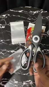 JA GUNTING DAPUR STAINLESS SERBAGUNA / GUNTING PEMOTONG DAGING SAYURAN