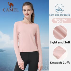 CAMEL | Sun Protection Dry Fast T-Shirt