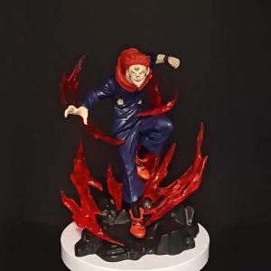 Bandai | 22cm Jujutsu Kaisen Anime Figure Ryomen Sukuna/Gojo Satoru Action Model Statue Desktop & PC Case Decoration Collection Toys Gift