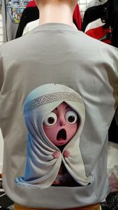 Kaos Pria 3 Dimensi Motif Animasi Boca Arab Tshirt Oblong Katun 24s H0209 By Hans & co