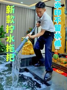 FILED GREEN😍ไม้ถูพื้น Magic Twist Mop Pull & Squeeze ไม้ม็อบถูพื้น 360 องศา ไม้ม็อบถูบ้าน ไม้ถูบ้าน ไม้ม็อบ