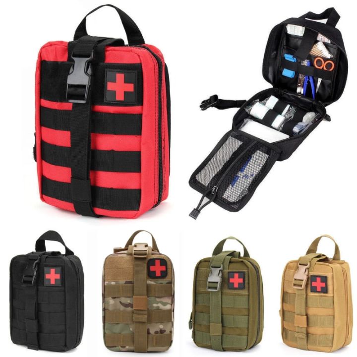 Tactical First Aid Kit Medical Bag Emergency Outdoor Army Hunting Car