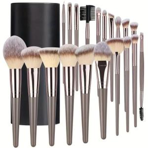 Makeup Brushes Set Foundation Eyeshadow Blush Highlighter 3-20Pcs Professional Cosmetic Tools for Perfect Makeup Application