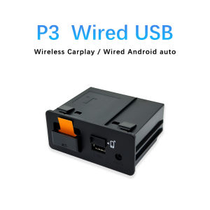 With Type-C For Mazda Carplay And Android Auto Adapter For Retrofit Mazda 2 3 6 CX3 CX5 CX8 MX5 USB HUB Kit TK78669U0C