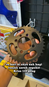 STT 428 - HTAM MOTOSIKAL SPOKET - KRISS / CT110 / KRISS110 / KRISS110SE / CT110 [MODENAS]