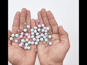 Push Pins Map Tacks with Plastic Beads Head for Cork Board Multi-Color Map Pins for Travel Map Board Pins Bulletin Board Office