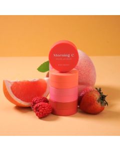 BABY BRIGHT Lip Mask - Morning C Color Masker Bibir Mencerahkan dan Melembabkan 3.8g