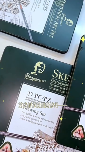 Bộ Chì Vẽ Phác Thảo Thương Hiệu Giorgione các loại 2B/4B/6B dùng cho dân vẽ chuyên Vẽ Chì Mềm Chì Than Chuyên Nghiệp