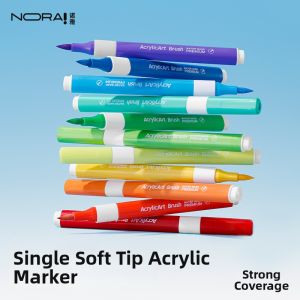Nora | Non-toxic Washable Layered Colors Marker Pen for Students