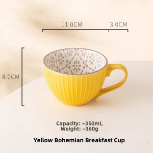 Cute Large Capacity Oatmeal Breakfast Cup