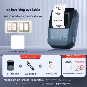 Switch Label Printer Night Light Electrical Distribution Box Low Voltage Circuit Breaker Cable Label Machine