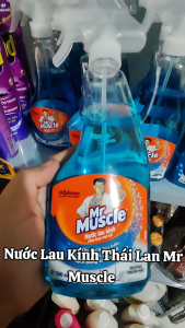 Nước Lau Kính Mr Muscle Vệ Sinh Kính Siêu Nhanh - Siêu Sạch 500ml.