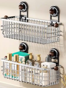 WEIMEIYUAN | Wall-mounted Bathroom Storage Rack Stainless Steel