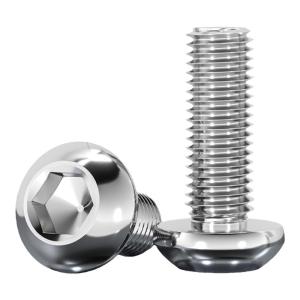 TIANZHUOJINSHU | 316 Stainless Steel Hex Head Dome Cap Screw