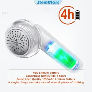ItemMart Mini Electric Hairball Trimmer Clothes Lint Remover Clothing Shaver Hair Ball