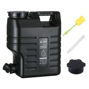 12L Water Container with Tap for Camping and Hiking Portable Water Storage Tank for Outdoor Activities
