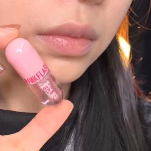 PINKFLASH Care Plus Lip Oil Moisturize Repair Nourish Reduce Wrinkles | Melembabkan Bibir Kering | Lip Balm PF-L12