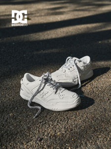 DC Shoes | Armored Style Autumn New Casual Shoes White