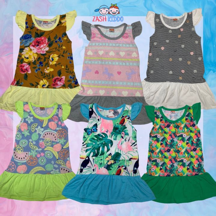 Long Dress Girl Kids Flora Fauna Theme Knee Length Maxi Dress Summer  Sleeveless Cotton Dress Gymboree Kids Floral Print Dress Casual Round-Neck Kids  Dress - Lazada | Lazada